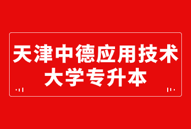 天津中德应用技术大学专升本