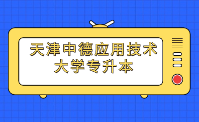 天津中德应用技术大学专升本