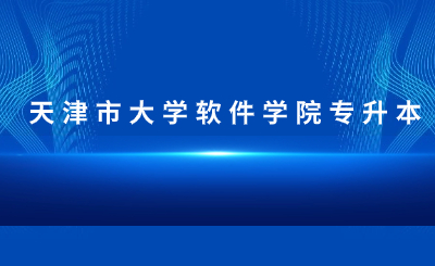天津市大学软件学院专升本