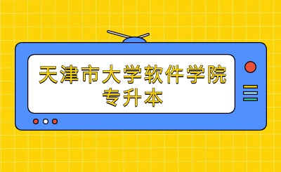 天津市大学软件学院专升本