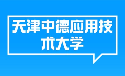 天津中德应用技术大学专升本